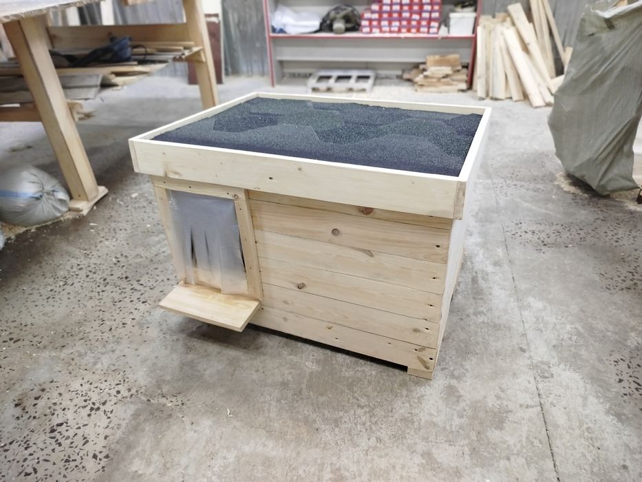 Домик для кошки утепленный