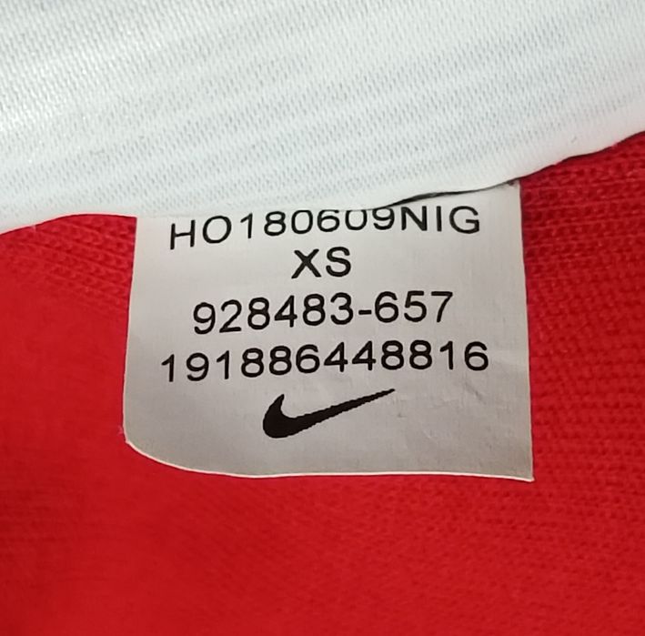 Nike Tech Fleece Sweatshirt оригинално горнище XS Найк памук суичър