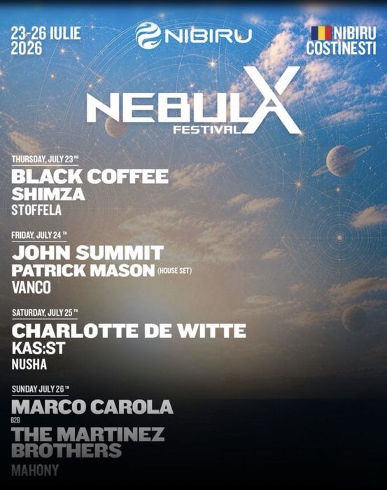 Vand bilet la Nebula X