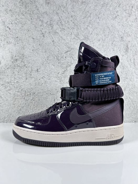Nike SF Air Force 1 High Ruby Rose Force Is Female Port Wine