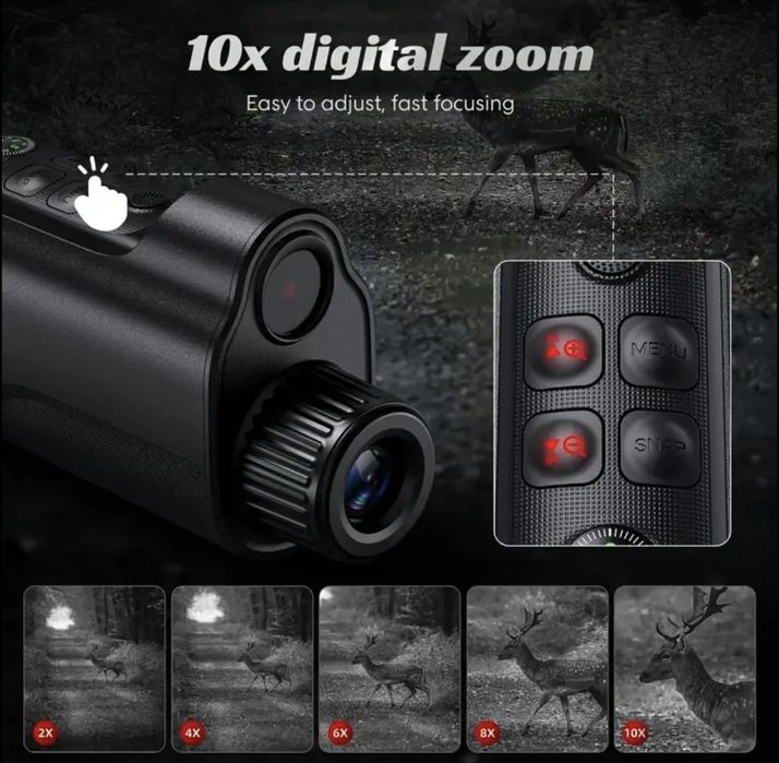 Цифров Монокъл за нощно виждане до 800 метра