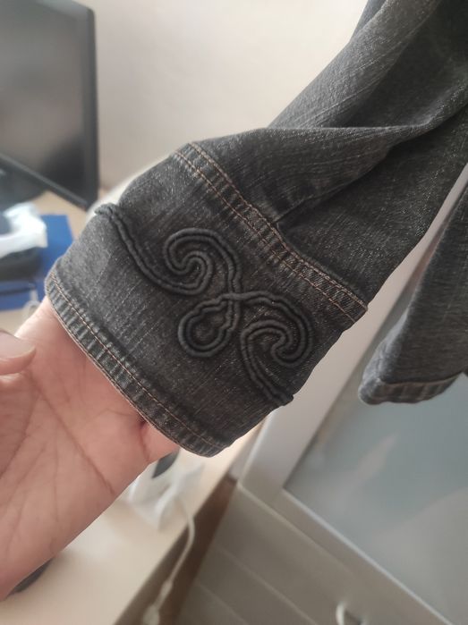 Джинсовый жакет женский