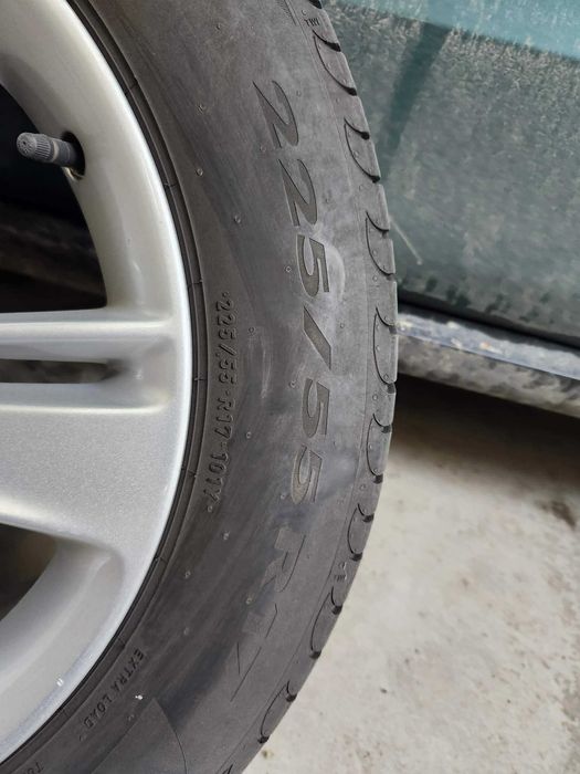 2 гуми Pirelli Powergy 101Y 225 55 17 дот 4522 6мм грайфер