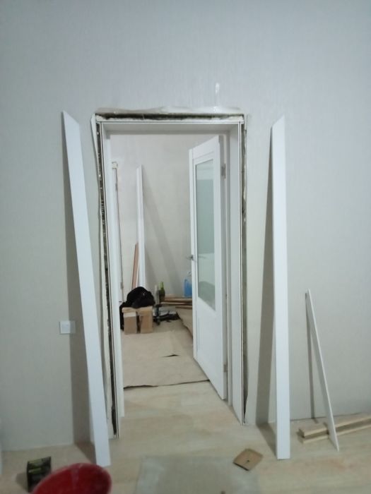 Установка межкомнатные двери