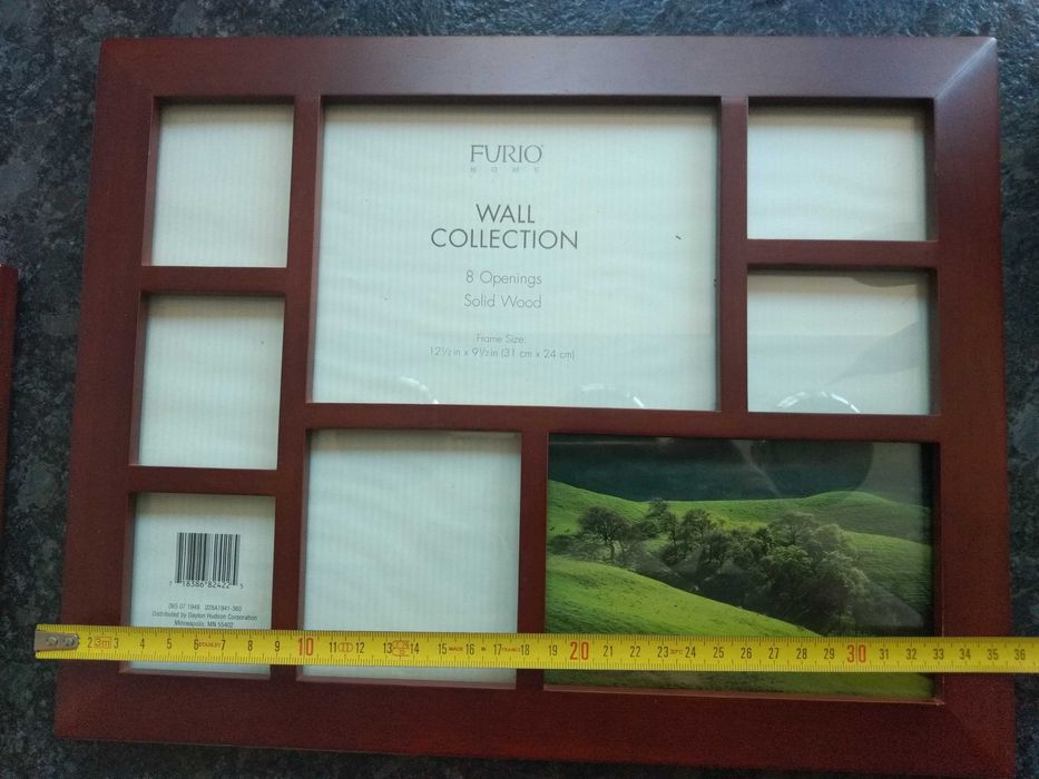 Дървени рамки за 16 броя снимки, нови