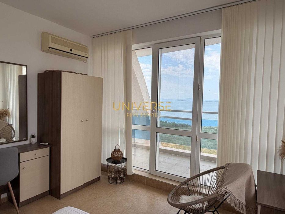 Продава се апартамент 1+1 в затворен комплекс на брега на морето в Равда. #6206