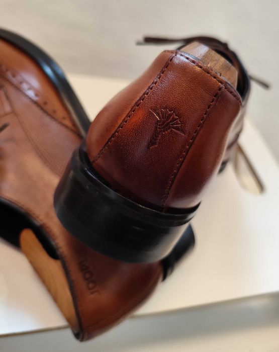 Pantofi derby 40 40.5 41 premium JOOP ! piele naturala moale maro