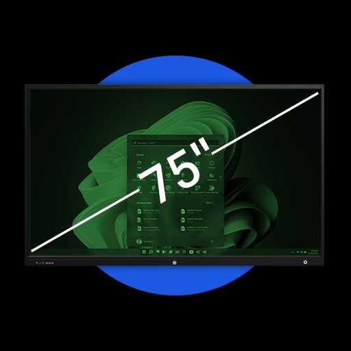 Интерактивная панель Studymax 75″ | 4K | Android | Мультитач