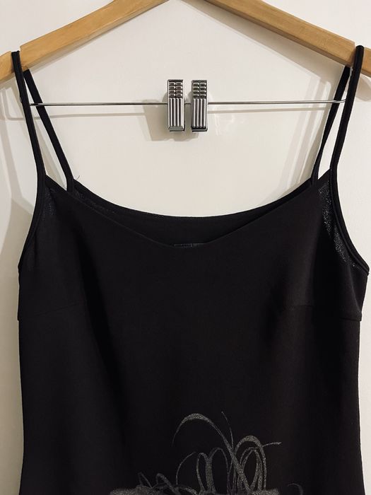 Коричневое мини платье