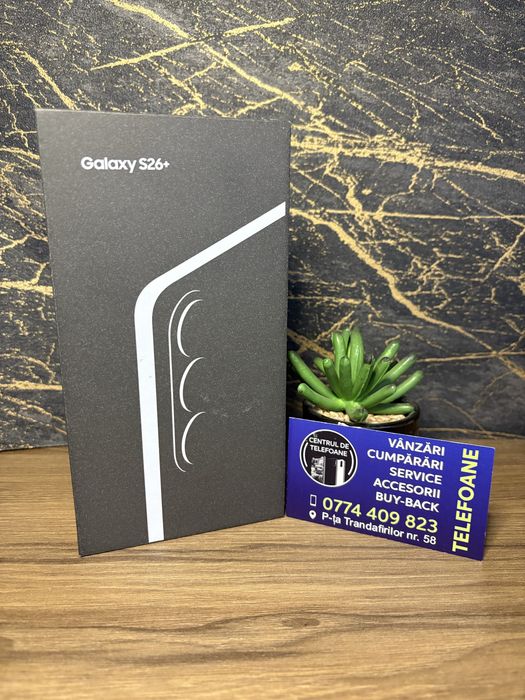 Samsung Galaxy S26 Plus 256Gb/Nou/Desigilat / Garantie 2 ani centrul de Telefoane / Rate