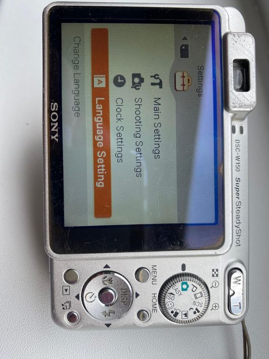 Sony  DSC W 150 super  steady shot