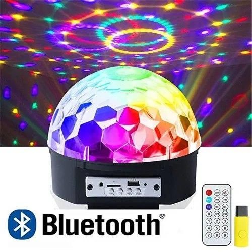 Светомузыкалная диско шар Bluetooth