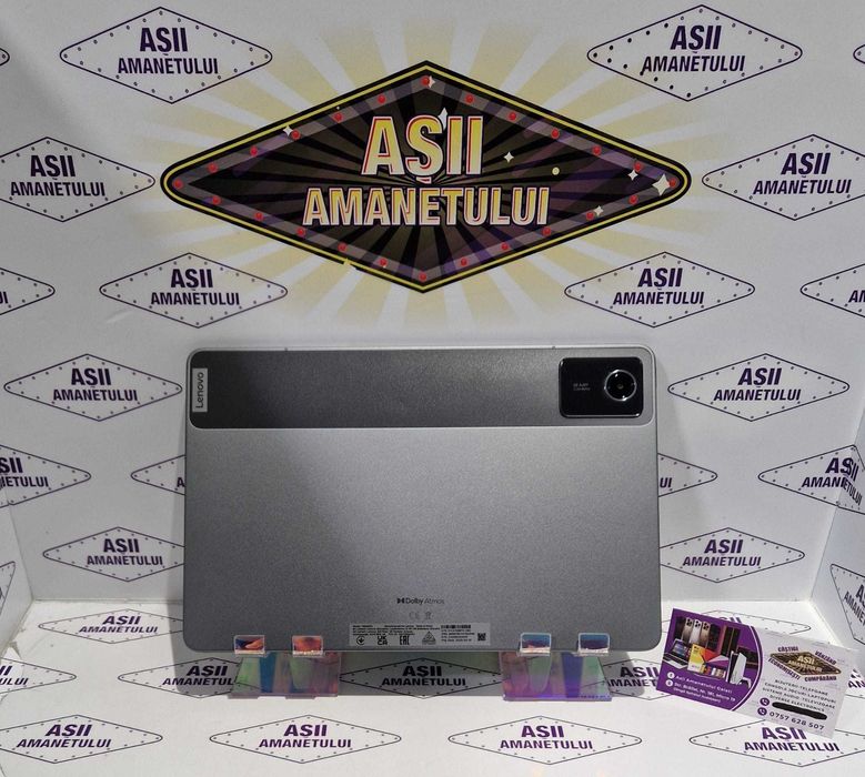 Tableta LENOVO Tab M11, 8GB RAM, 128GB, Wi-Fi + SIM cu husa si Pen