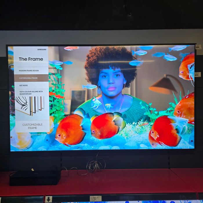 Smart TV SAMSUNG The Frame 75LS03A 189cm 4K 120Hz QLED Art Mode One Connect Slim Fit Tizen WiFi Bluetooth Clasa G Garantie Reselecto