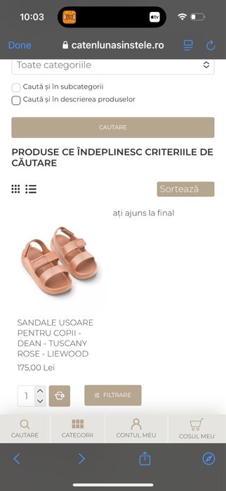 Sandale usoare Liewood