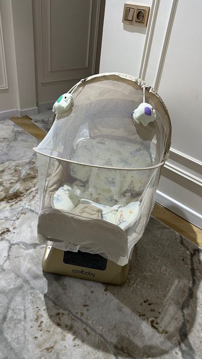 Электронная люлька качалка coolbaby