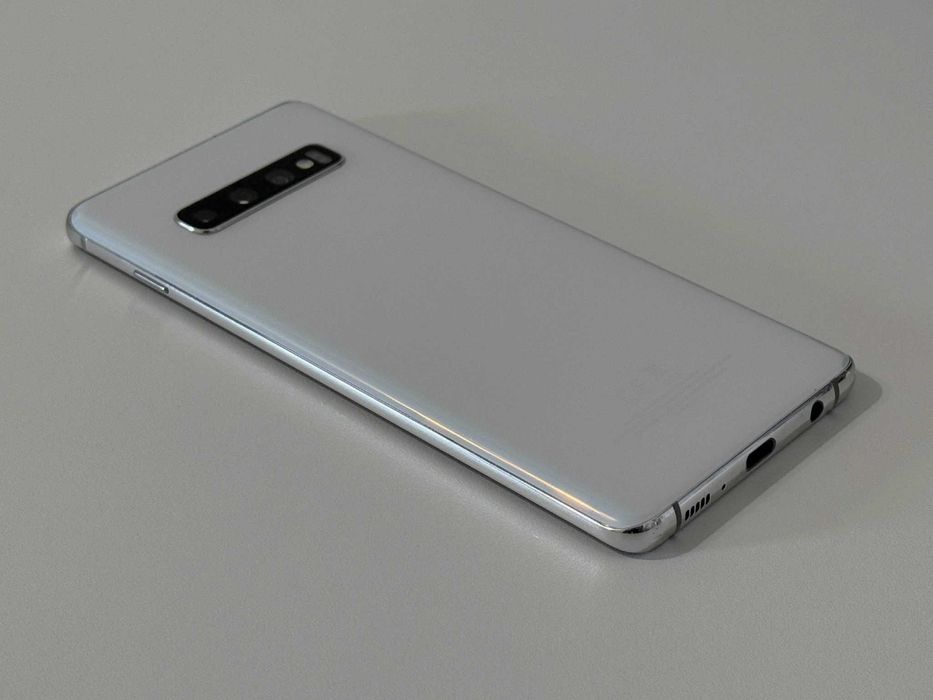 Бартер! Като НОВ! Samsung Galaxy S10+ Plus Prism White (Бял)