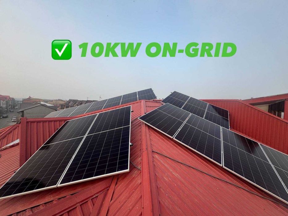 Қуёш панеллари ўрнатиш | 20–500 кВт | Кафолат | 500+ лойиҳа