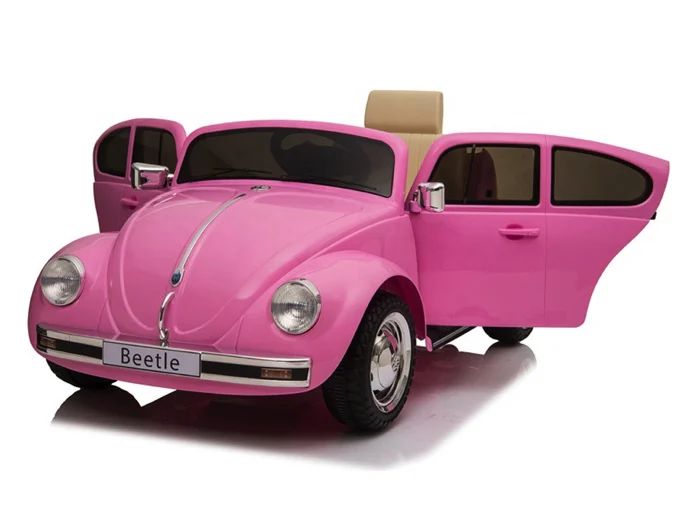 Детска акумулаторна кола volkswagen beetle classic 12v с eva гуми и ко