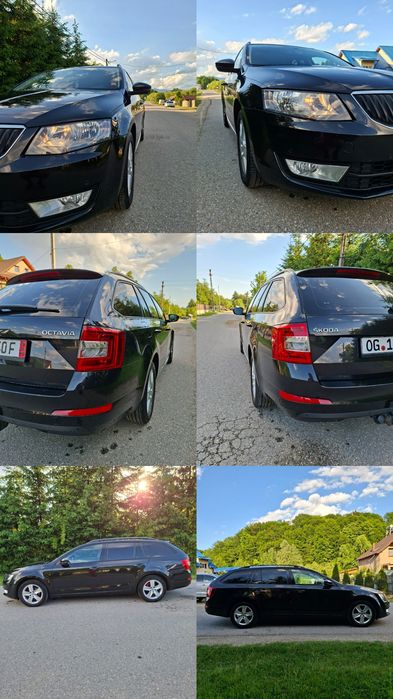 SKODA OCTAVIA 2016* GREENTECH ELEGANCE * EURO 6* Navigatie Mare * Tempomat * Pdc* Dublu Climă * Negru  Saphire * EURO 6* Import Germania de  1 ZI***