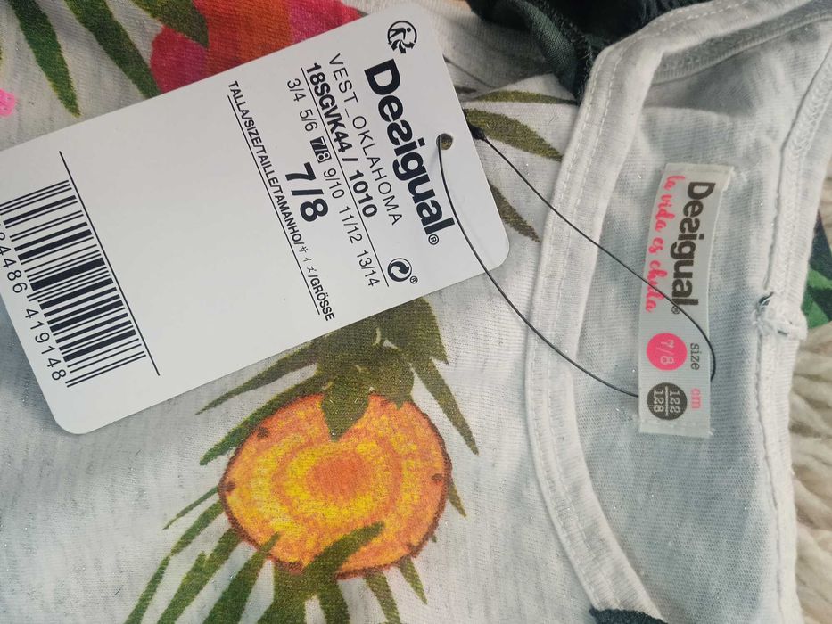 НОВА детска рокля Desigual -размер 7/8