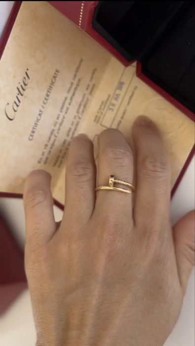 Кольцо cartier гвоздь