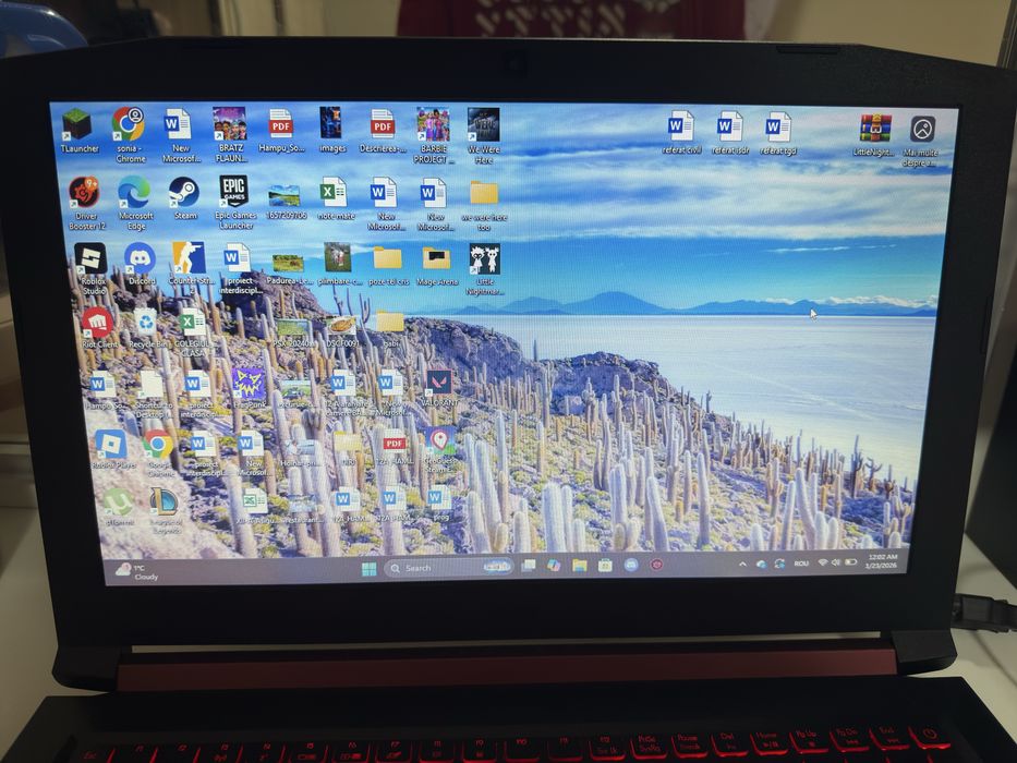 Laptop Gaming Acer Nitro 5 – i5 Gen 8, GTX 1050, 16GB RAM