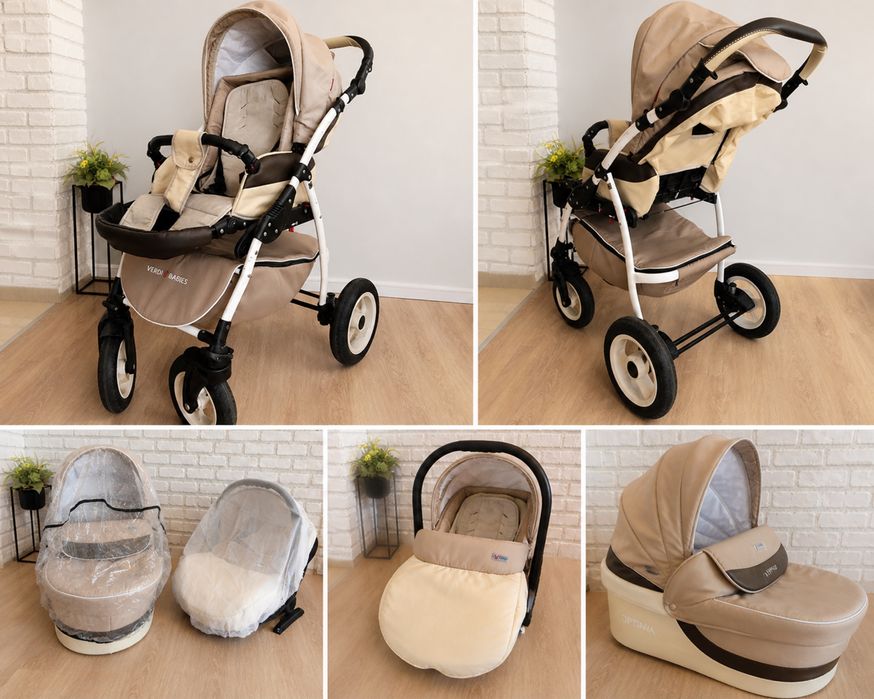 Carucior bebe 3 in 1
