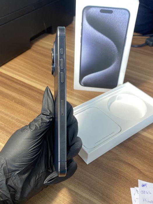 iPhone 15 Pro Max •1 TB • Blue Titanium
