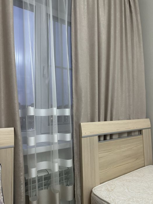 Продам шторы с тюлью