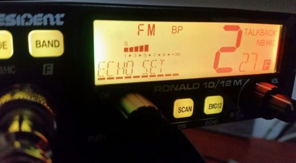 Statie radio CB - President RONALD ProPower (80W)* noua/garantie