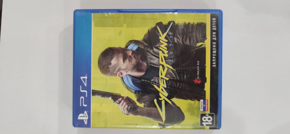 Cyberpunk диск PS4