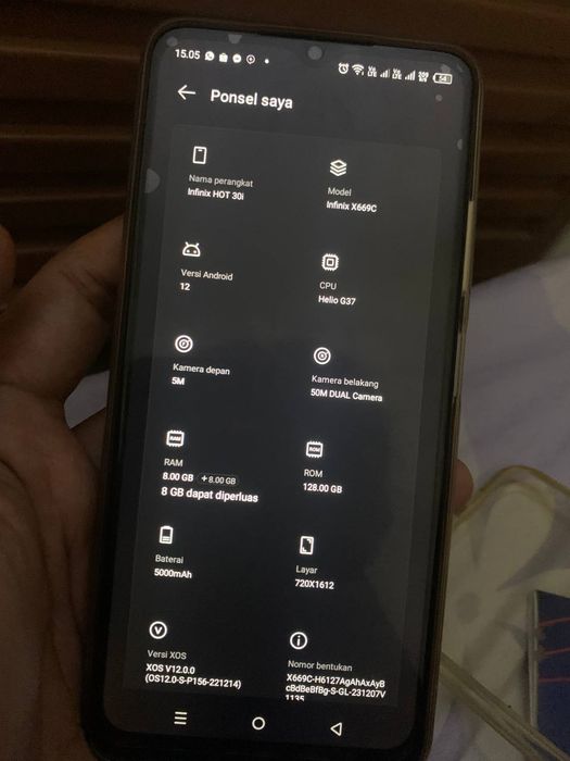 Infinix hon 30 i