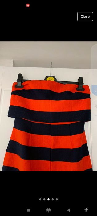 Rochie portocaliu cu albastru Lavish Alice