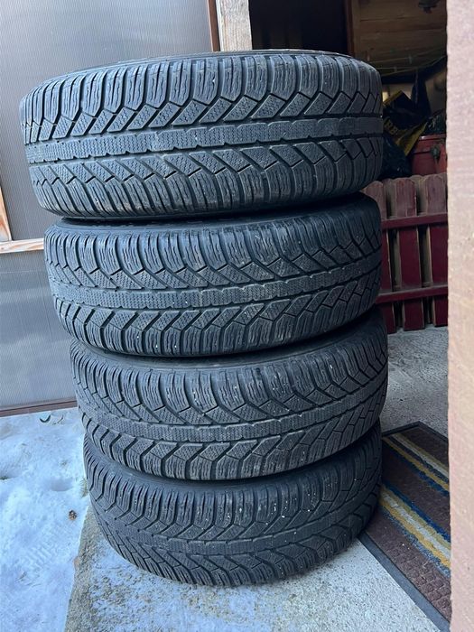 Vând jante aliaj cu cauciucuri de iarnă