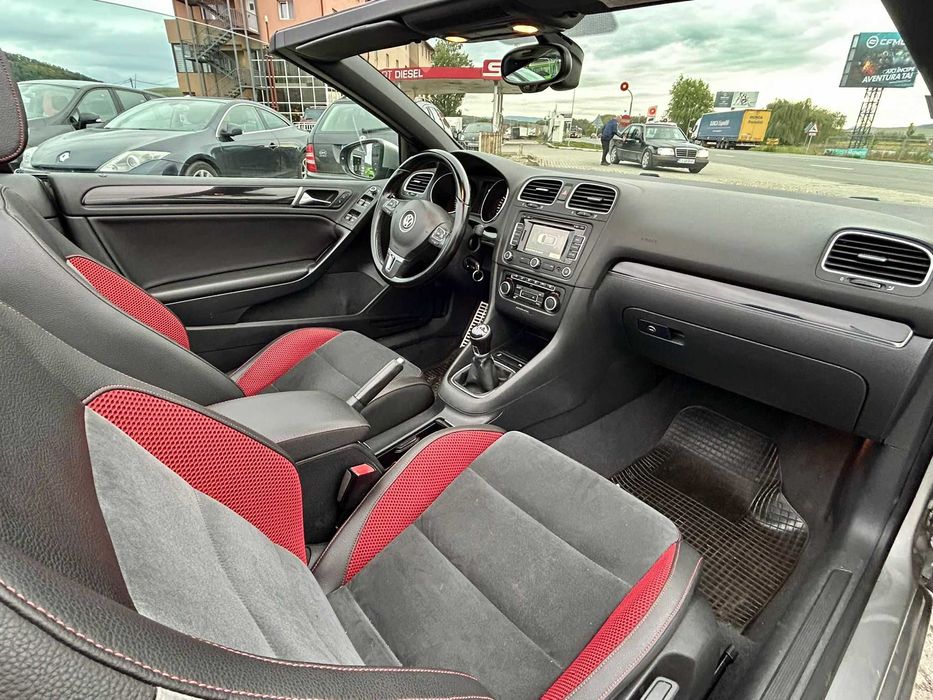Golf 6 highline cabrio 2011-1.6tdi-186000 km