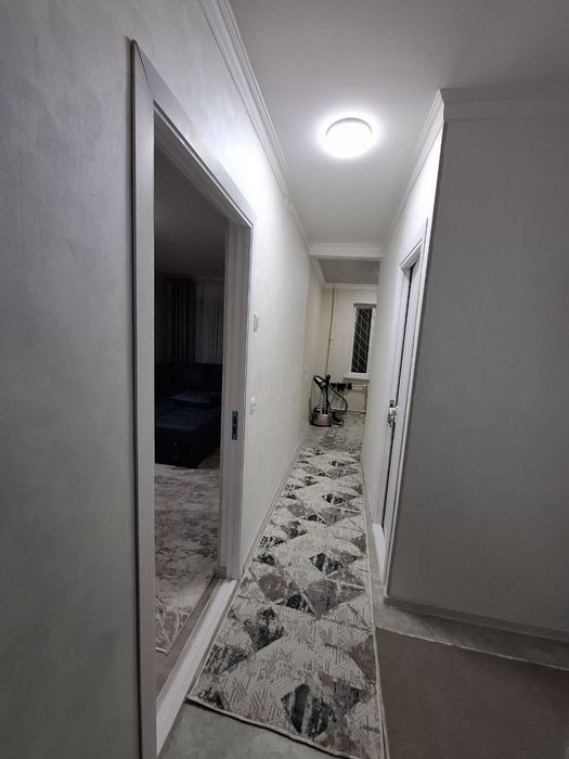 Чирчик 3 квартал Атлас Сомса 1комнатная  ремонт мебел техники 1етаж