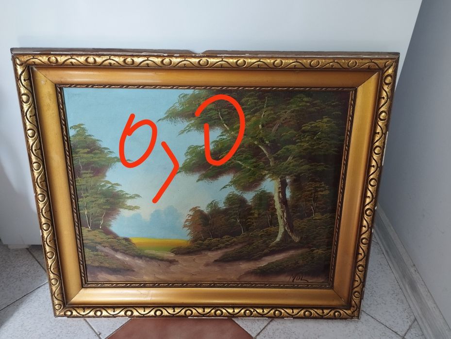 Различни красиви маслени картинаи