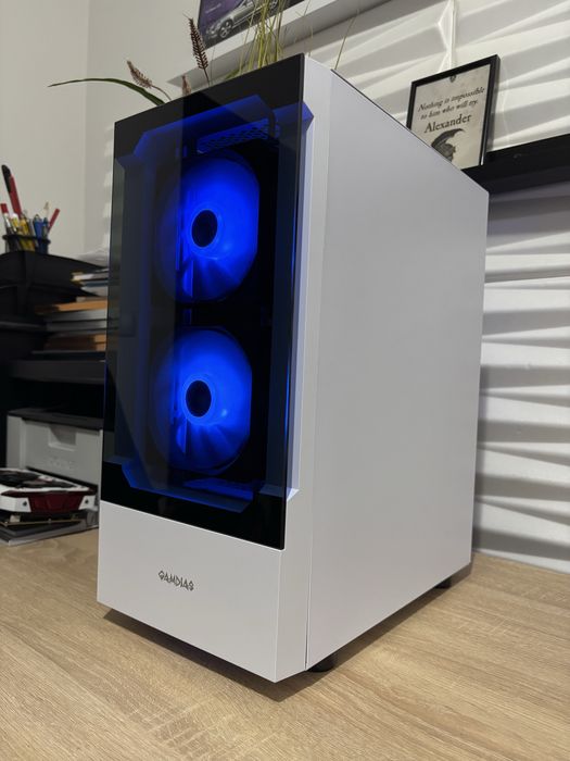 Геймърски компютър Intel i5 7500/GTX1070/12 Ram/256 ssd/500GB HDD/600W