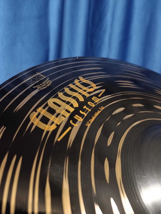 Meinl Classic Custom Dark 14" Hi-hat фус чинел