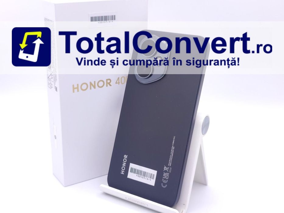 Honor 400 5G 256GB Midnight Black 8GB Dual, Garantie 24 luni | #R88983