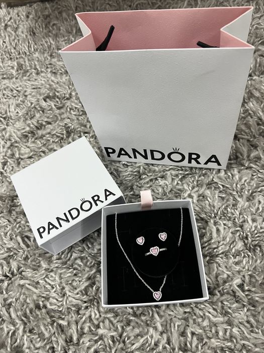 Set Pandora  Argintiu