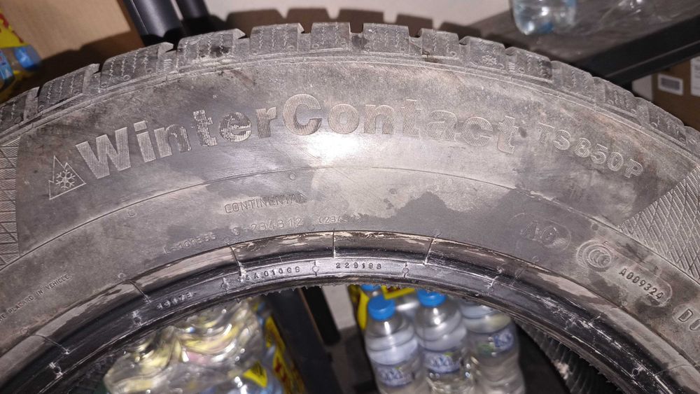 Зимни гуми Continental Winter Contact TS850P 215/65/17 99H SUV на три сезона, 7 000км.