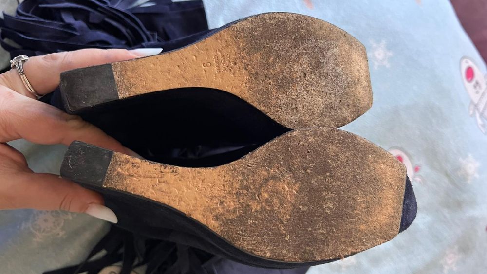 Cizme Casadei piele intoarsa 38/39