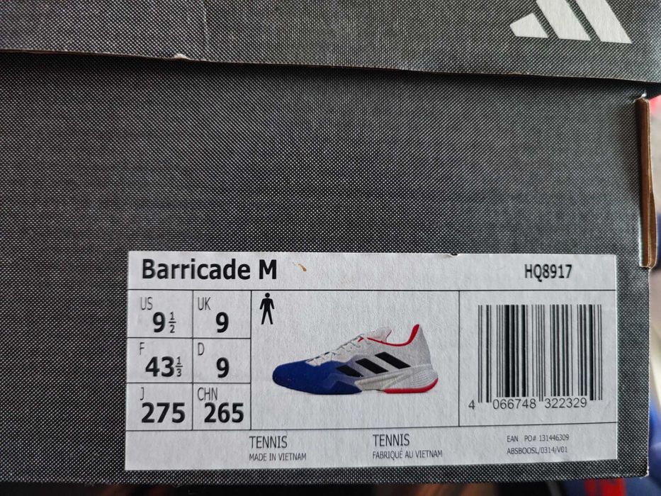 ADIDAS Обувки Barricade Tennis