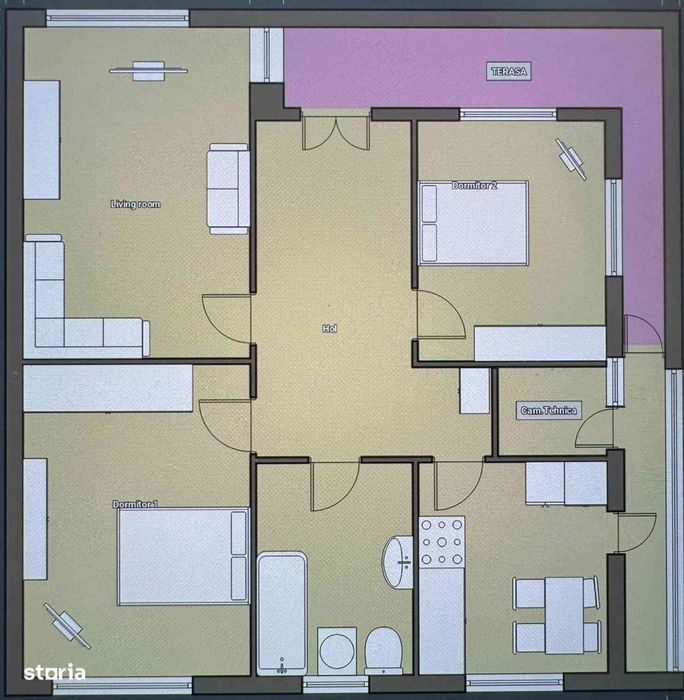 Casă 138mp |  Teren 1000mp | Garaj-Beci-Solar-Proprietate completă