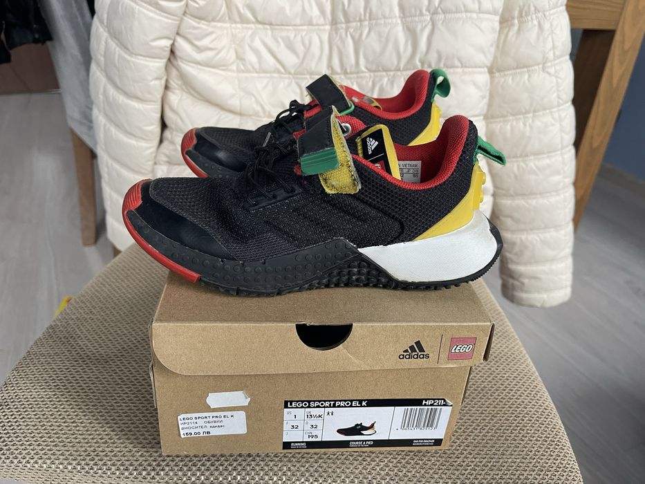 32 Детски Маратонки Adidas Lego Sport Pro Velcro с лепка Nike Asics