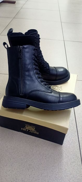 Ботинки натуральная кожа