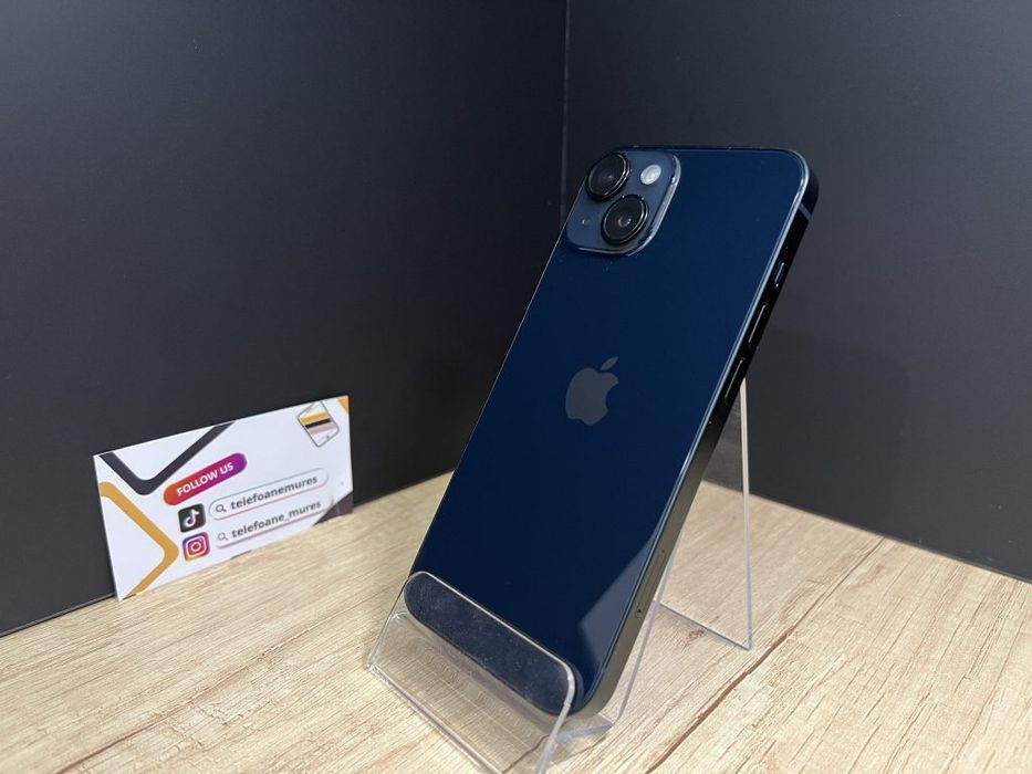 iPhone 14 128Gb Midnight Second-Hand Foarte Bun 3 ani garanție, Telefo