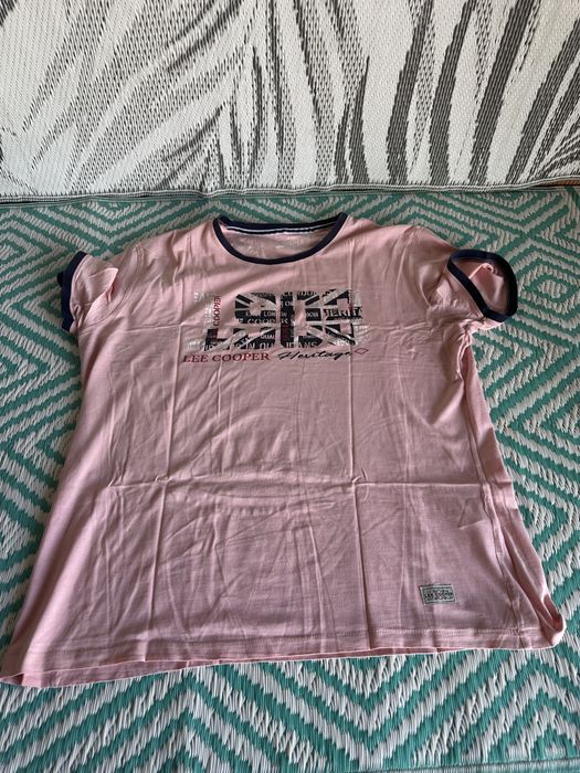 Tricou Lee Cooper marimea XXL din bumbac pentru barbati